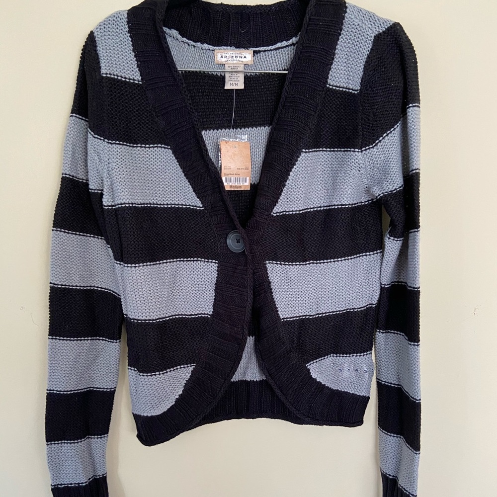 Juniors Striped Sweater